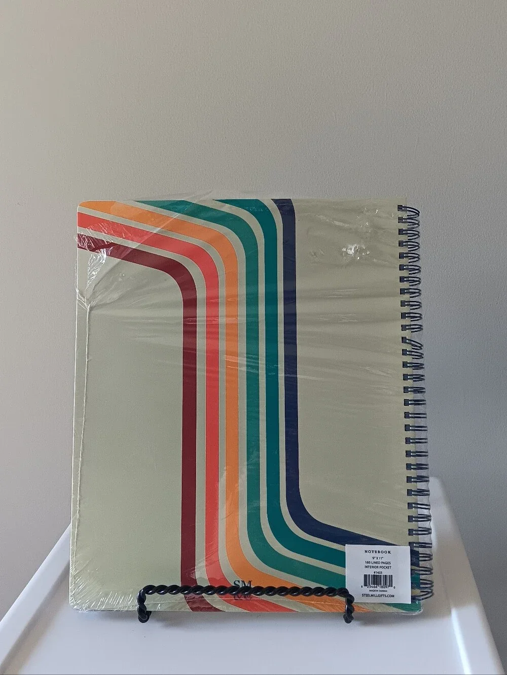 1970's Retro Notes Spiral Bound Notebook Lined Pages 9